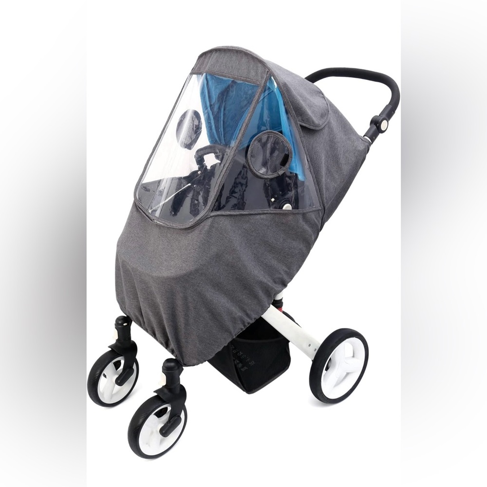 Universal Stroller Rain Cover Waterproof Windproof Protection Accessory